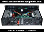 2x600W Stable Analog Audio Amplifier For Living Event, Conference, Church and