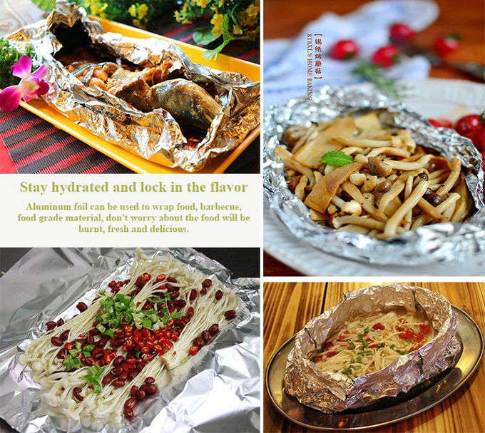 Household Aluminum Foil Roll for Cap/Heat/Hot Seal/Lidding/Yogurt Lids/Dairy Packaging/Food Wraping Foil