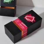 Custom Types Ivory Paper Cosmetic Box for Skincare Serum Perfume Bottle