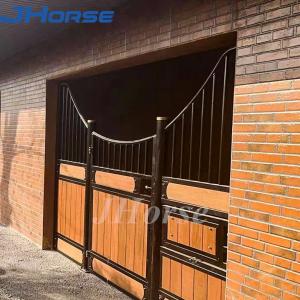 China Metal Frame Bamboo Prefabricated Horse Stalls 3500mm Size High Durability wholesale