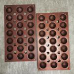21 Cavity Spheroidal Aluminized Steel Baking Pans Durit PTFE Coating