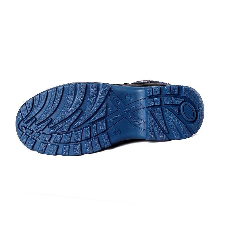 Shengjie OEM Steel Toe Kevlar Sole Work Shoes Microfiber Leather Mesh Upper PU Injection Outsole Safety Shoes