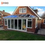 Tempered Glass Slant Roof Winter Garden Sunroom Conservatory