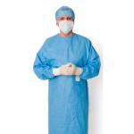 Breathable PP Non Woven XL Disposable Surgical Gown for Medical Workers