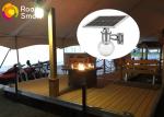 8w Garden Solar LED Wall Light Toughened Glass Cover 3-5M Height
