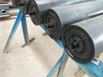 Rubber Coated 89mm 165mm Belt Conveyor Rollers Aging Resistance
