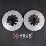 Lightweight Customized Ferrari Carbon Ceramic Brakes Rotors 440*40*101mm Front
