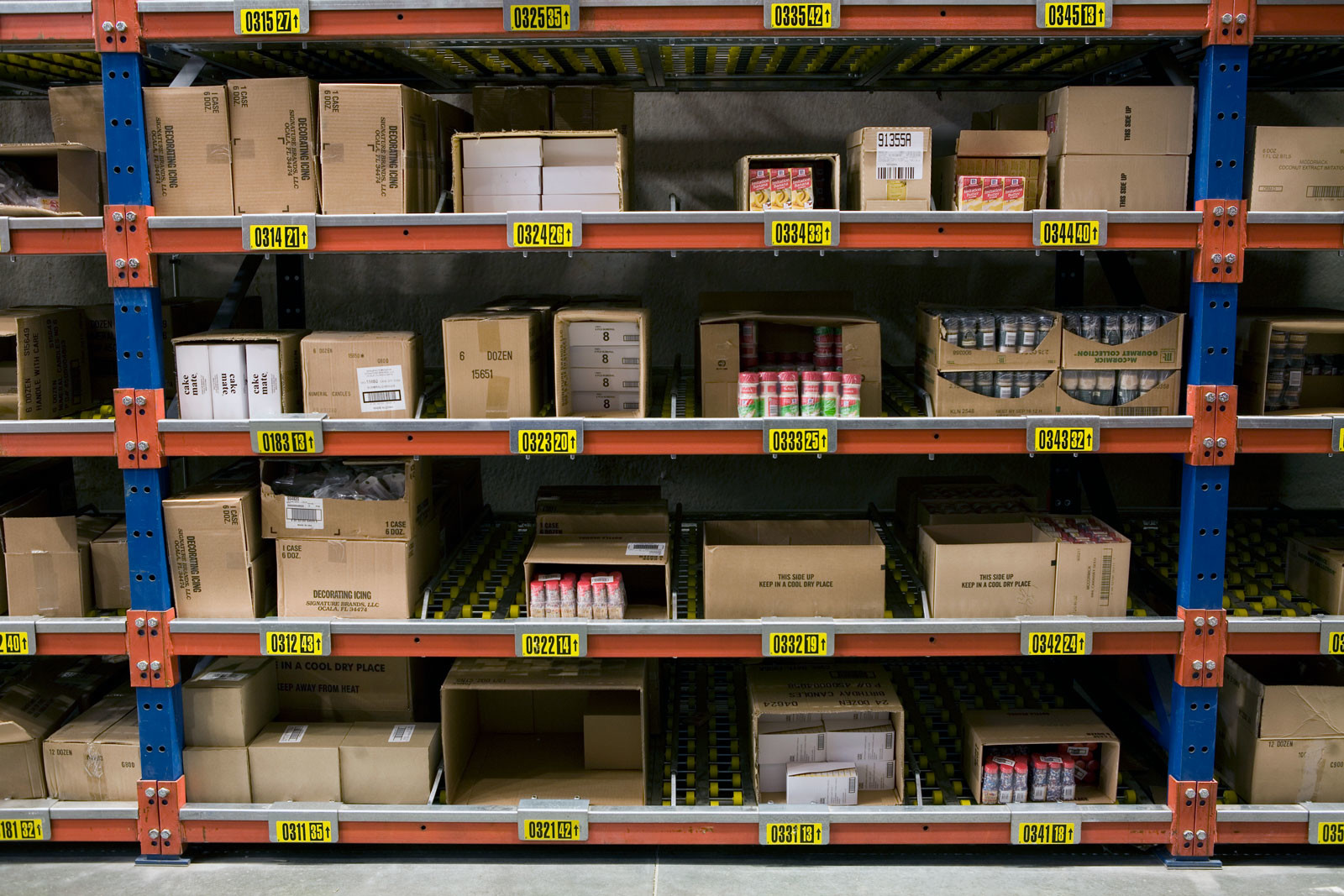 Powder Coated Durable Structure Long Span Shelving With High Applicability