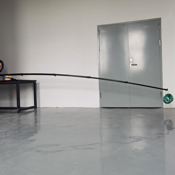 Telescopic Carbon Fiber Pole With Rotary Clamp Connector Carbon Fiber Extendable