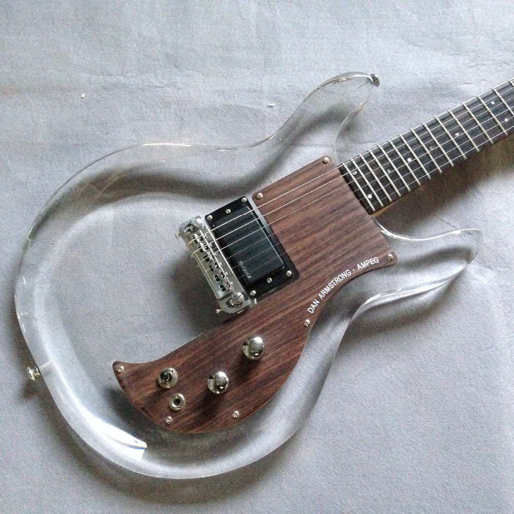 Acrylic body Dan Armstrong AMPEG Electric guitar Guitar