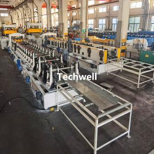 China 50-600 Perforated Cable Tray Roll Forming Machine Production Line Auto Size Adjusting wholesale