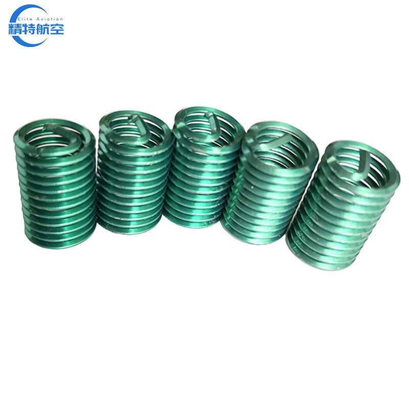 Factory Supply SS304 Chrome Nickel Plated Colorful Screw Bushing Thread Repair Wire Threaded Insert
