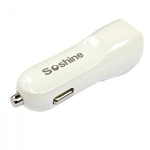 China Soshine AC200 dual usb car charger 2Amps / 10W 2-port USB Car charger Designed for Apple and Android Devices wholesale