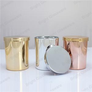 China New Products custome 9oz Christmas Candle Jars with lid wholesale