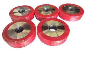 China Customized Heavy Duty Polyurethane Industrial Wheels 95 A Shore Hardness PU Wheel wholesale