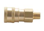50GPM Pneumatic Hydraulic Quick Coupler 1000PSI NBR Seal
