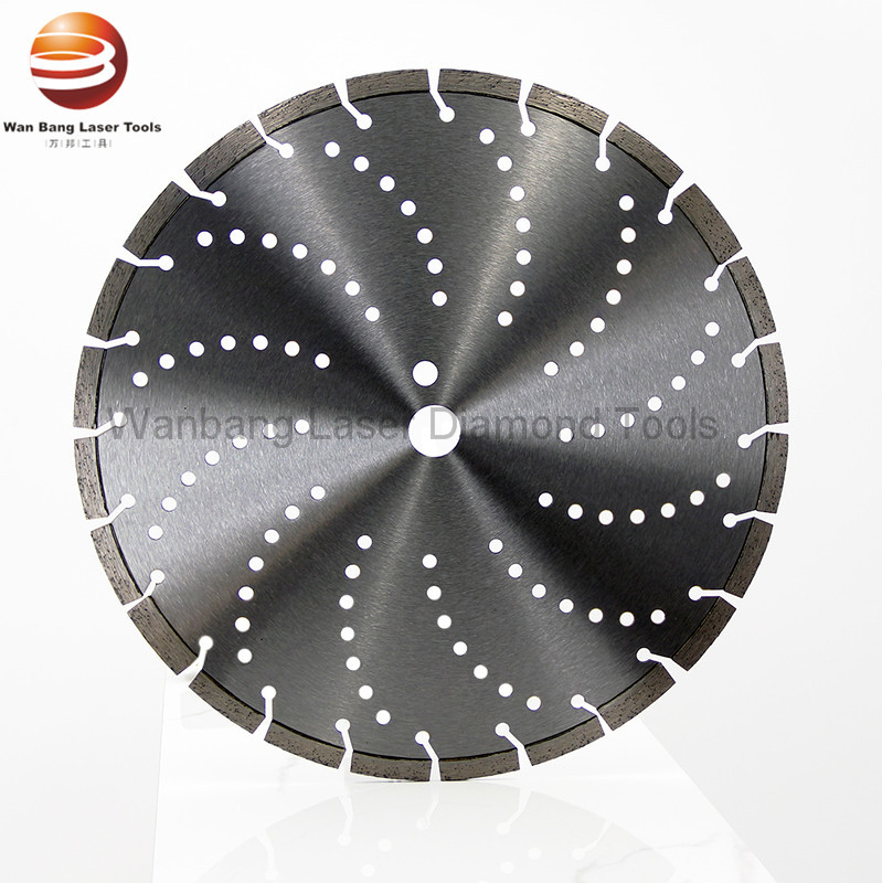14 Inch Segmented Diamond Saw Blade For Old Concrete Road Cutting