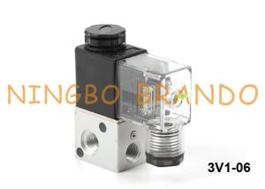 China 3V1-06 Airtac Type Pneumatic Solenoid Valve 3 Way 2 Position 24VDC wholesale