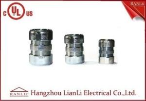 China Steel IMC 3/4 Compression Coupling Rigid Conduit Adaptor Electro Galvanized wholesale