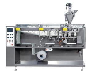 China Dual Pouchs Powder Filling Machine Flat Type 60-80bags/Min Speed wholesale