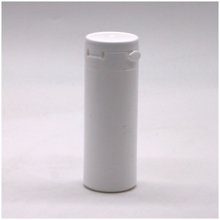 50mL Round Shape HDPE Plastic Bottle for Customized Color Medicine Supplement Storage