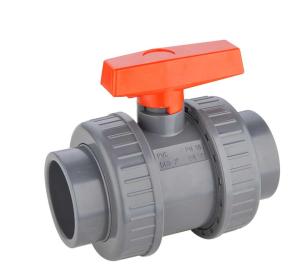 China Multipurpose Plastic Union Ball Valve Nontoxic Portable Alkali Resistant wholesale