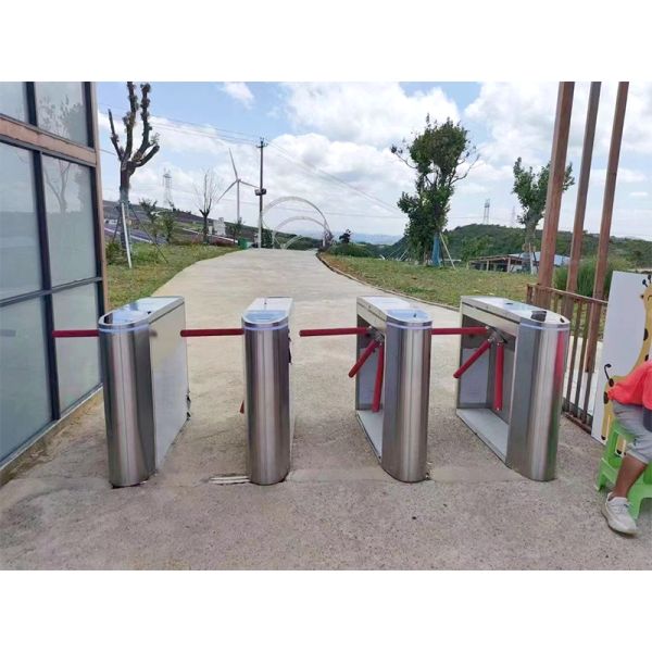 Automatic Tripod Turnstile Access Control System Full Automatic SUS304 Pedestrian Management