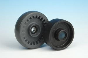 China Reach Corrosion Resistant Grey Electrically Conductive Plastic For Antistatic Wheels wholesale