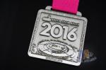 2016 Sports Marathon 10k 5k 1k Riding Events Metal Award Medal With Red RIbbon