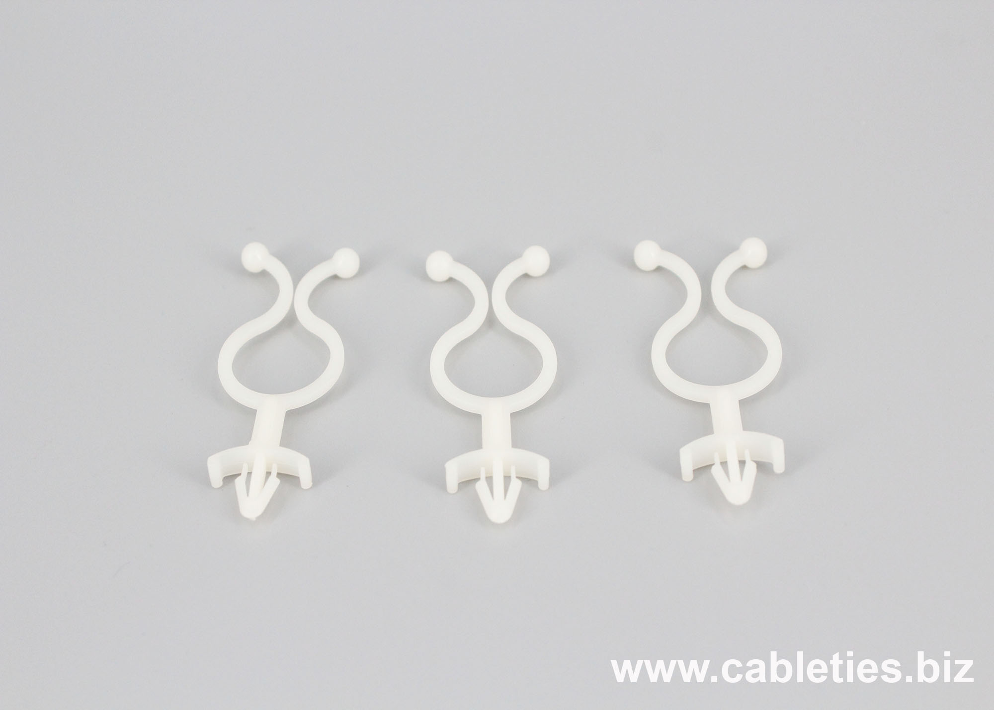 push mount socket type Nylon cable clip Twist Lock