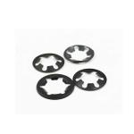 Grade 4.8 GB Black Oxide Washers Stainless Steel Crapped Starlock Push On Washer