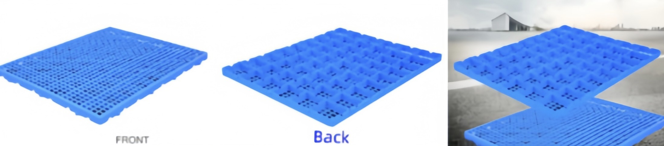 Ground Industrial Grid Slatted Floor Broiler House Plastic Poultry Flooring