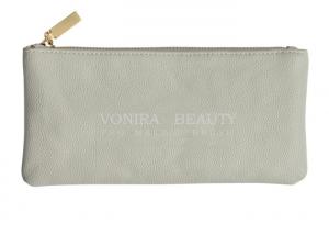 China Women Fashion Leather Makeup Bag Zipper Clutch Coin Purse Handbag Wallet wholesale