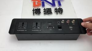 China Metal Wall Sockets with DVI connectors/ Smart Home 86 Type Wall Outlets Plate wholesale