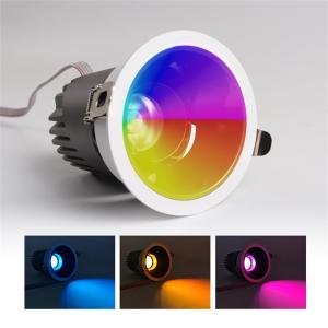 China Home Decoration LED Recessed Ceiling Spotlights 20W RGBW SPI USC2904 wholesale