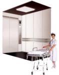 FUJI 6 Persons Hospital Bed Elevator 2.0m/s Machine Room Less Traction