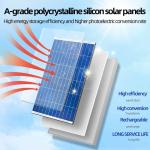 Brightest Solar Powered Street Lights , 36 LED ABS Solar Street Light 100lm/W