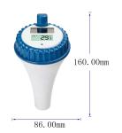 Smart Digital Indoor And Outdoor Solar Wireless Water Thermometer With