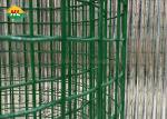 Green Pvc Coated Welded Wire Mesh Fence RAL6005 50.8x50.8mm Mesh Opening