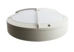 Circular Bulkhead Light Waterproof , Black Bulkhead Outdoor Light For Kitchen