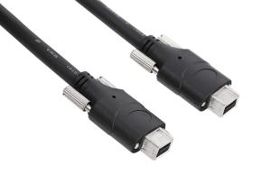 China TPE 9 Pin Firewire 800 30V IEEE 1394 Cable For FA Field wholesale