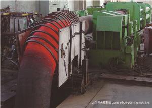 China Elbow Hot Forming Machine Mandrel Pushing With 1.5D Bend Radius 1 Year Warranty wholesale