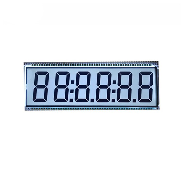 Custom Big Small 7 Segment Monochrome Display Screen Glass Panel Module TN LCD Display