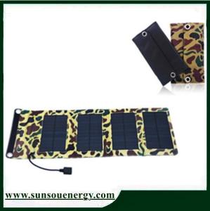 China 7w folding solar panel charger kits price, high quality portable solar panel charger for digital devices wholesale