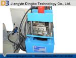 Galvanized steel Shutter Door Roll Forming Machine With Hydraulic Cutting
