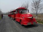 Regent Style Mini Electric Trackless Train With 42 Seats DC Motor Fashion Design