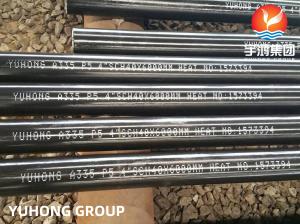 China ASTM A335 P22 P11 P9 P91 ALLOY STEEL SEAMLESS PIPE WITH BLACK OR VARNISH COATING BEVELLED END wholesale
