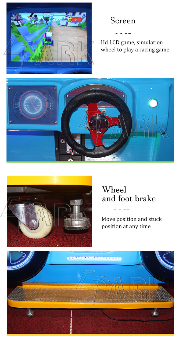 Music Fiberglass Kiddie Rides Machine / Electric Kiddie Ride For Mall Rental