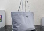 High Capicity Convenient Apricot Nylon Tote Shopping Bag Eco Friendly