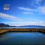 Marine Aquaculture and Fishery HDPE Square Leisure Cage with Floating Pipe 200mm